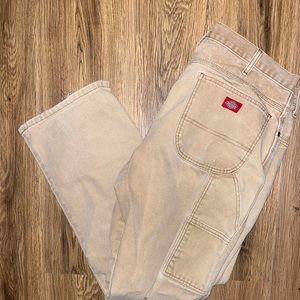 Vintage Men’s Dickies Tan Carpenter Pants Size 36x30